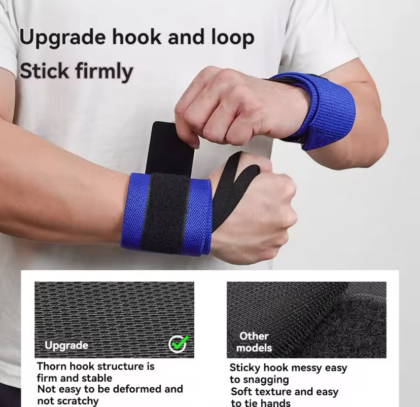 1530 WRIST WRAP POWERLIFTING STRIPES - Gambar 4